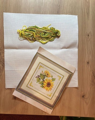 Bild sonnenblumen zum sticken - bild,