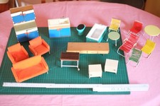 Bodo Hennig Puppenstube Puppenhaus Sofa Sessel Terrassenmöbel und  Zubehör 