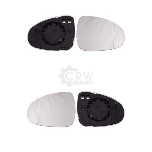 Spiegelglas mit haltefuss set - mit,