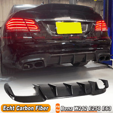 Passt für Mercedes W212 E250 E350 E63AMG Carbon Heckdiffusor Diffusor Heckansatz