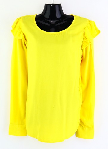 Langarmshirt gelb damen - 36,
