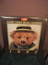 STEIFF DEKO Kalender 1986 oder 1987 oder 1998 für USA