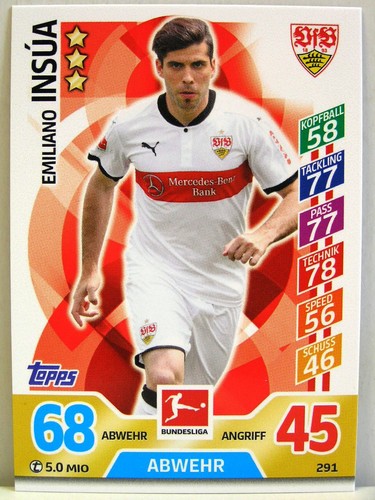 Match attax 2017 bundesliga - match, 2017/18