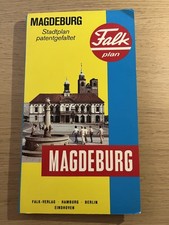 Falk stadtplan magdeburg - falk, 1
