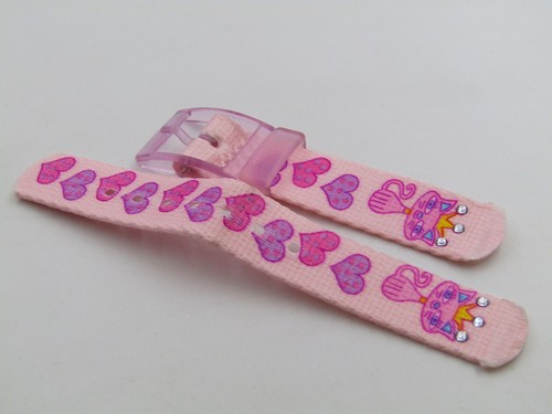 Flik flak textilarmband pink - flak,