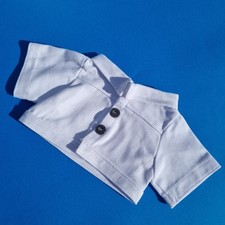 Build A Bear weiße Jeansjacke