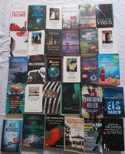 30 Krimis Thriller Spannung Krimi Konvolut Bücherpaket Bücherkiste vgl Abb