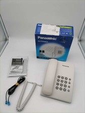Panasonic KX-TS500EXW Schnurtelefon Festnetz Telefon Weiß – klassisch & robust