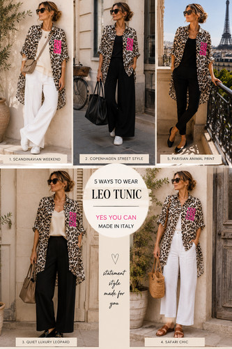 Oversize leo tunika xxl - leo, xl