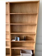 IKEA "Billy" Regal 90 x 202cm  rot-braun / Holzfarben 