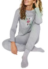 Damen-Schlafanzug komplett aus