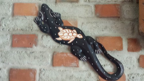 Gecko bali garten tier - gecko,