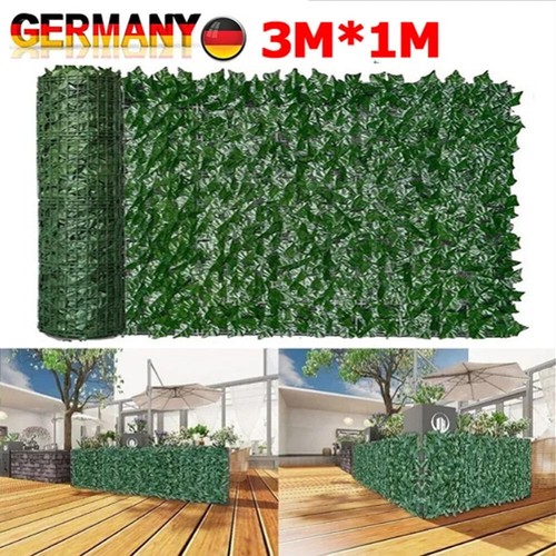 Künstliche efeu hecke - künstliche,