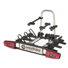 Fahrradträger WESTFALIA BC80 für 3 Fahrräder faltbarer Fahrradträger LED Lichter