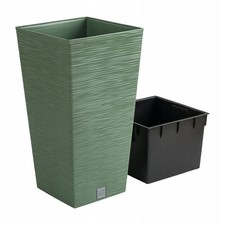 Blumenkübel rund, grün, 60l