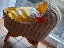 puppenwiege mit Himmel aus