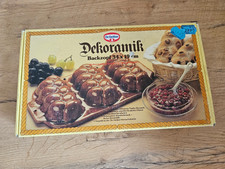 Dr.Oetker© Dekoramik Backzopf 34 x 19 cm - OVP - vintage