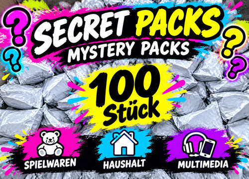 100 stück secret packs - 100,