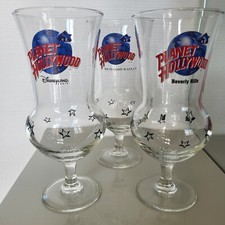 3x Cocktail Glas, Planet Hollywood ,Beverly Hills, Disney, South Coast unbenutzt
