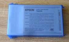 Epson T6039 Tinte Stylus Pro 7800 9800 7880 9880 light light black 11.2016     D