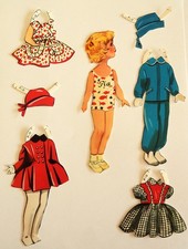 Anziehpuppe, Papierpuppe