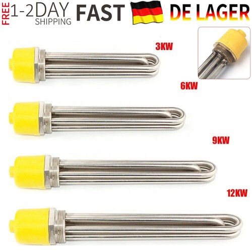 Edelstahl heizstab - 1, 1/2"