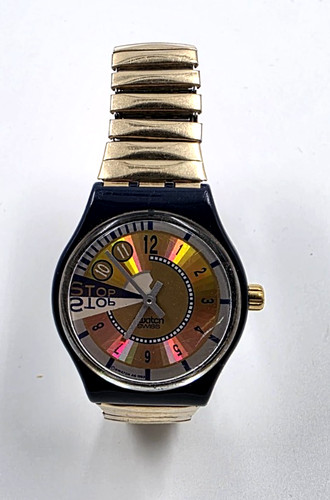 Swatch double run - double, gold