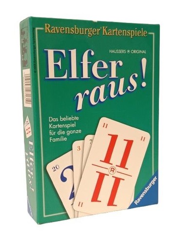 Elfer raus kartenspiel von - raus!,