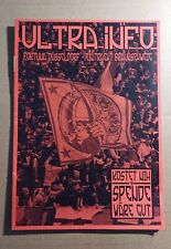 FANZINE FLYER "ULTRA INFO" #11 FORTUNA DÜSSELDORF v EINTRACHT BRAUNSCHWEIG 22/23