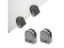 Edelstahl GLASHALTER 45x55mm 8mm 8,38mm 8,76mm 10mm 12mm Klemmhalter Glasklemme