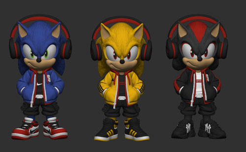 Druck sonic the hedgehog - druck,