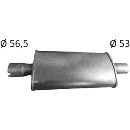 Auspuff mitte mitteltopf - auspuff,