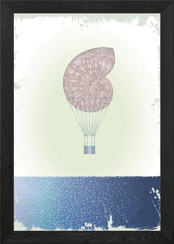 Nautilus reise gerahmtes - nautilus,
