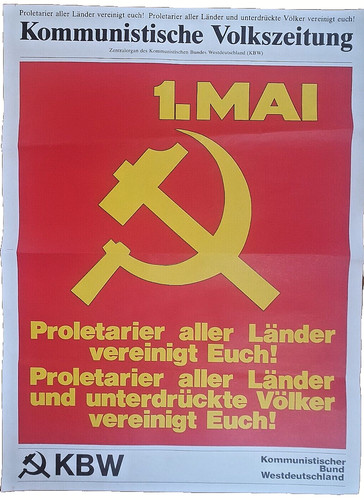 Mai plakat kbw mitte 70er - ,,