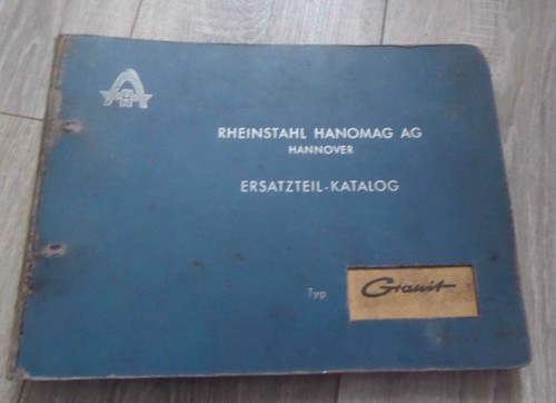 Hanomag schlepper granit - schlepper,