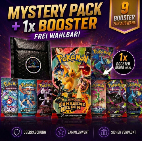Pokémon mystery pack 1 - pokémon,