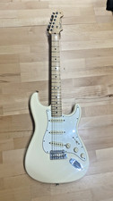 Fender Stratocaster US American Professional Pro E-Gitarre white Made in USA TOP