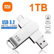 Xiaomi USB 3.2 Flash Drive 1TB 16TB OTG Stick Typ-C & USB Speicherstick Metall