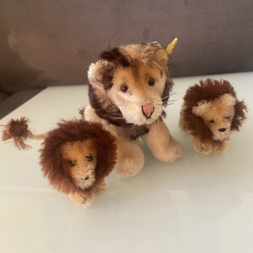 Steiff löwe leo sitzend ca - ,