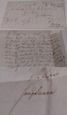 Militaria: Brief Berlin 1818 nach Osterburg, Johann Wilhelm Ferdinand von Reuter