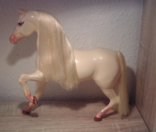 Barbie pferd palomino - barbie,