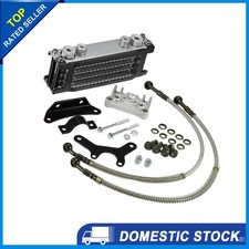 1 Set Schwarz Motoröl Kühler