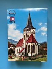 KIBRI - 9772 -H0-  Dorfkirche Ditzingen - Bausatz- OVP unbespielt