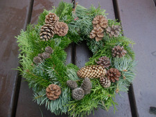 Kranz  Winterkranz  Adventskranz Tannenkranz Frisch Naturkranz Nordmanntanne 36