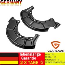 2x Ankerblech Schutzblech Bremsscheibe Deckblech vorne für VW BORA GOLF 4 IV 1J