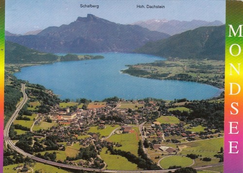 Mondsee mit schafberg - mondsee,