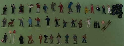 Figuren preiser set - h0,