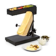 Traditioneller Raclette Grillplatte Käse Fondue 1000 Watt Heizelement Thermostat