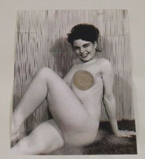 Erotik Akt Vintage Foto - Reprod. eines Fotos aus d. 1950er/60er Jahren (160/252