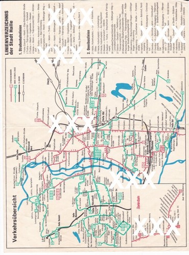 Liniennetzplan der